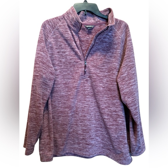 Eddie Bauer 1/4 Zip Fleece Mockneck - Picture 1 of 10